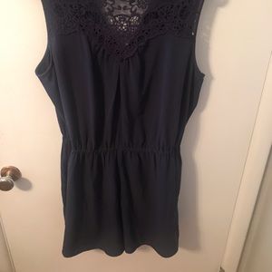 Navy XXL romper
